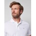 Short-Sleeve Pique Polo - White