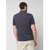 Short-Sleeve Pique Polo - Washed Black