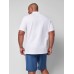 Short-Sleeve Pique Polo - White