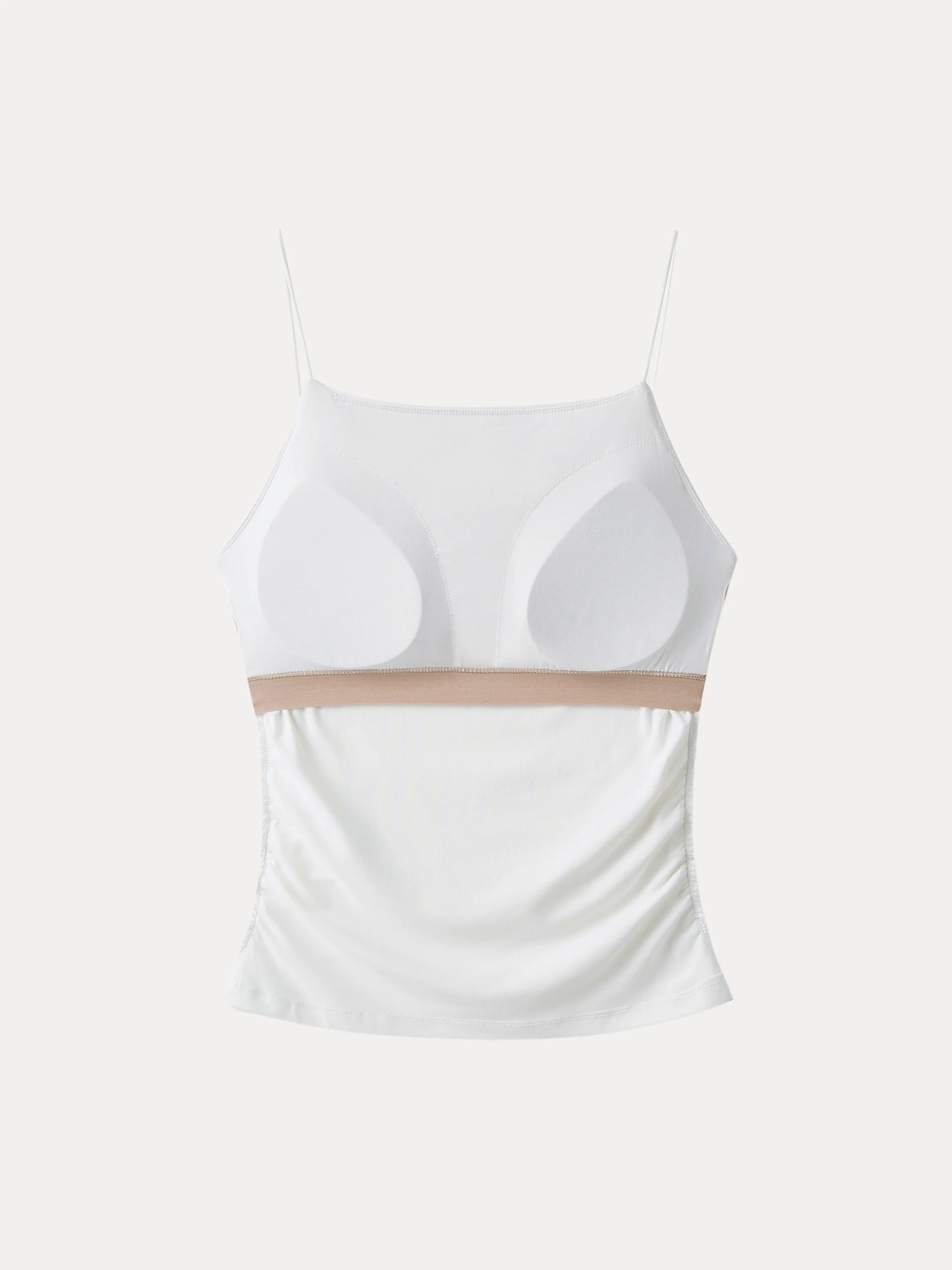 Ultrasoft Side Ruched Spaghetti Brami