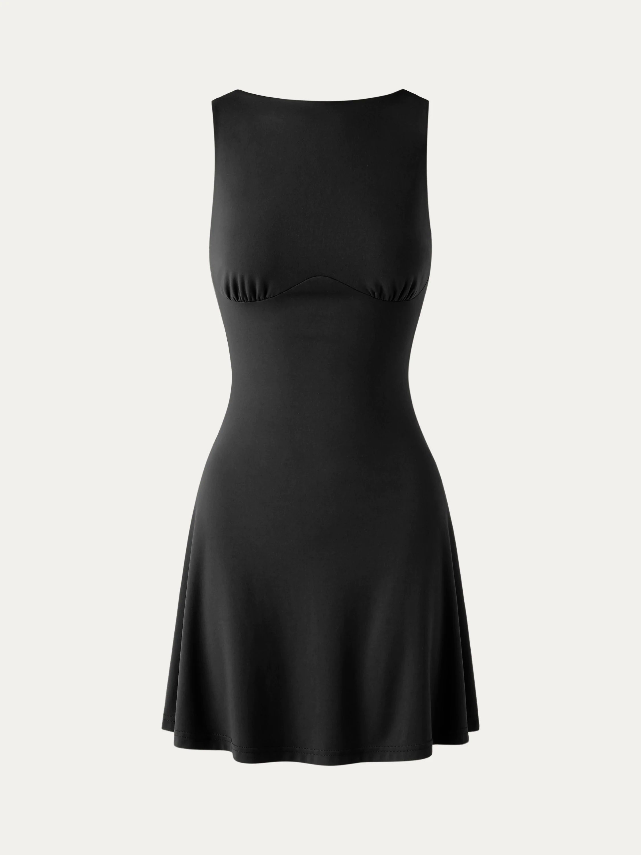 Sleek Bustier Mini Dress