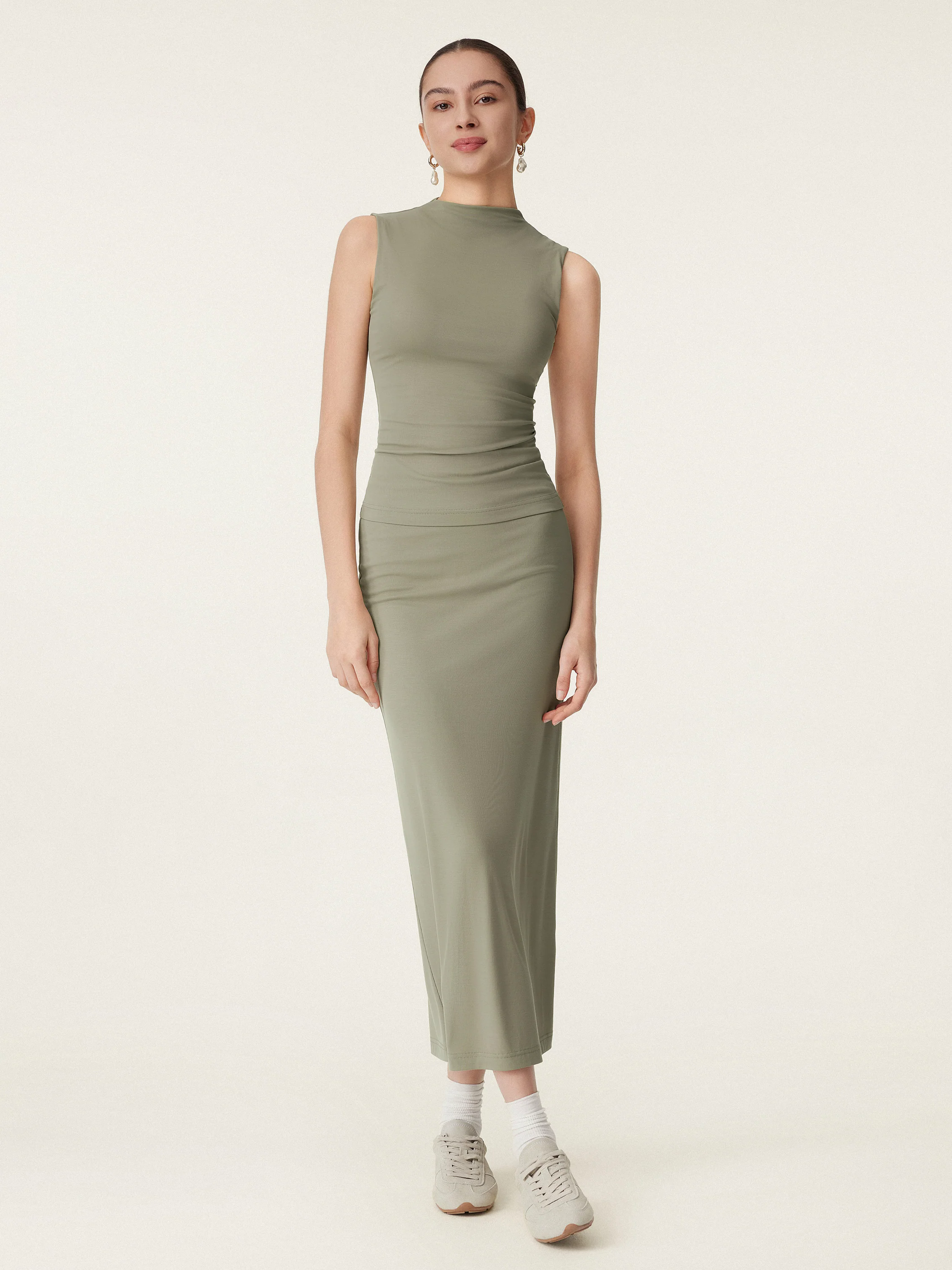 Mockneck New Airy Brami Tank