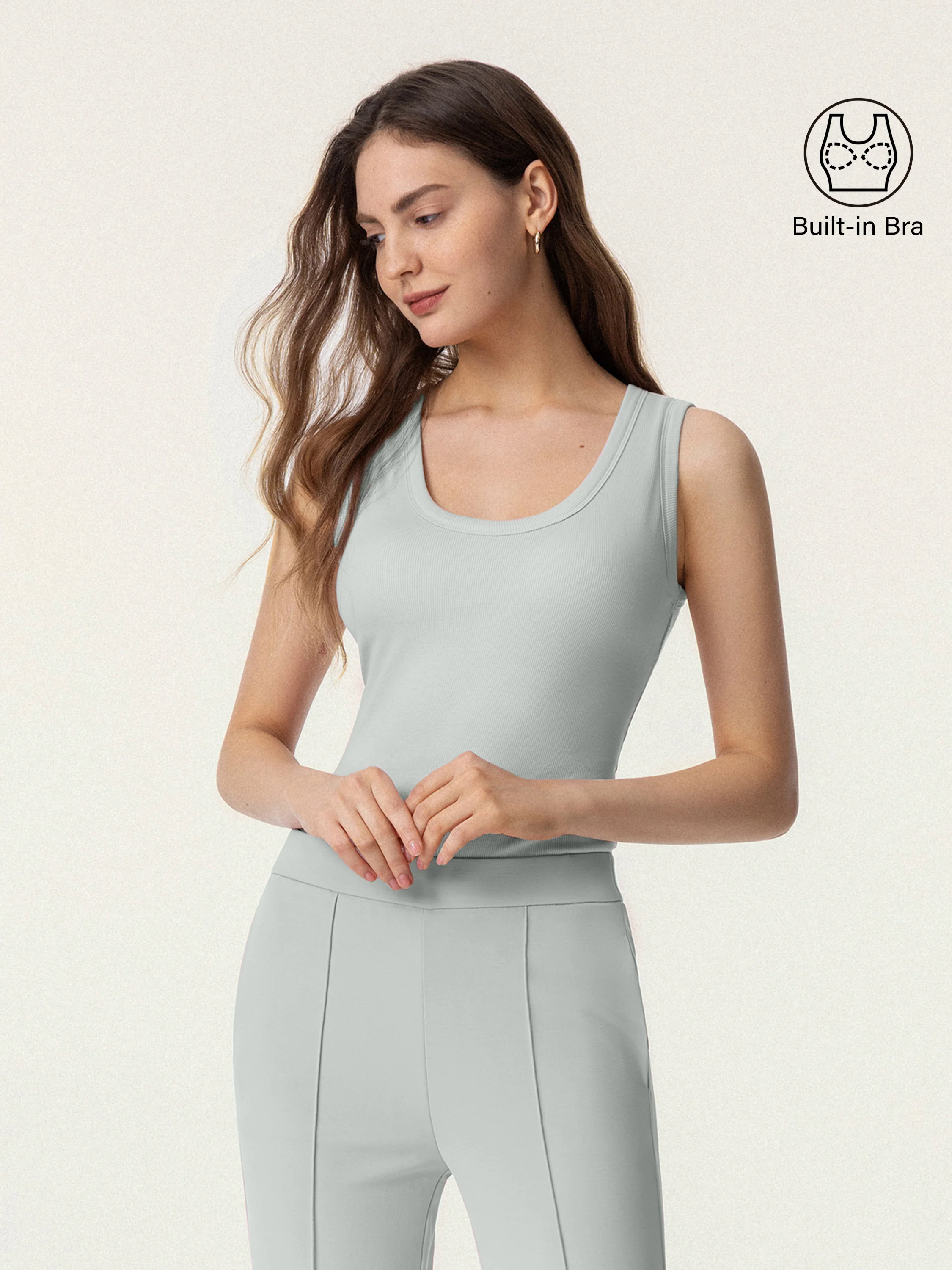 Scoop Neck Cotton New Airy Brami Tank