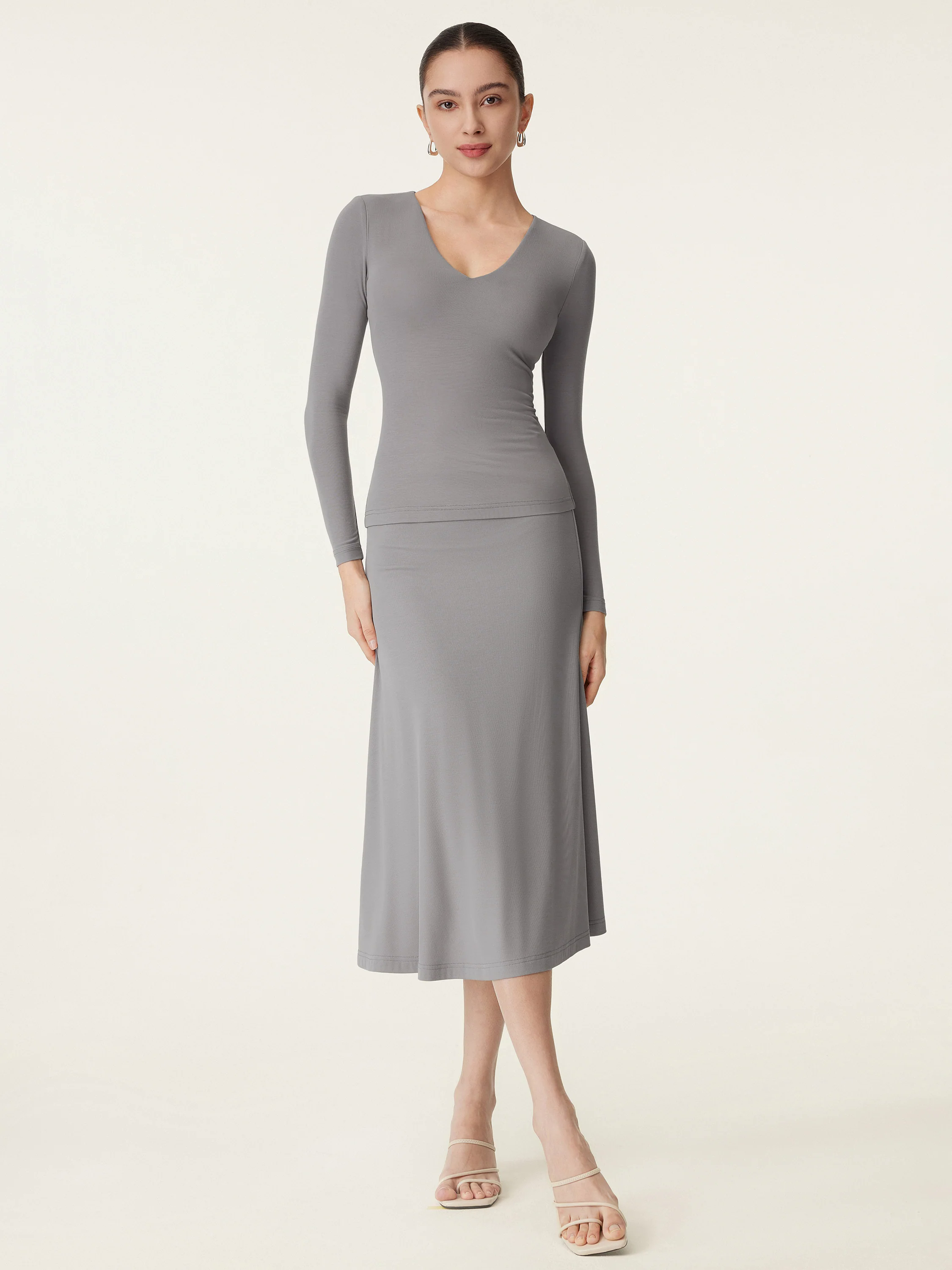 V-neck Long Sleeve New Airy Brami