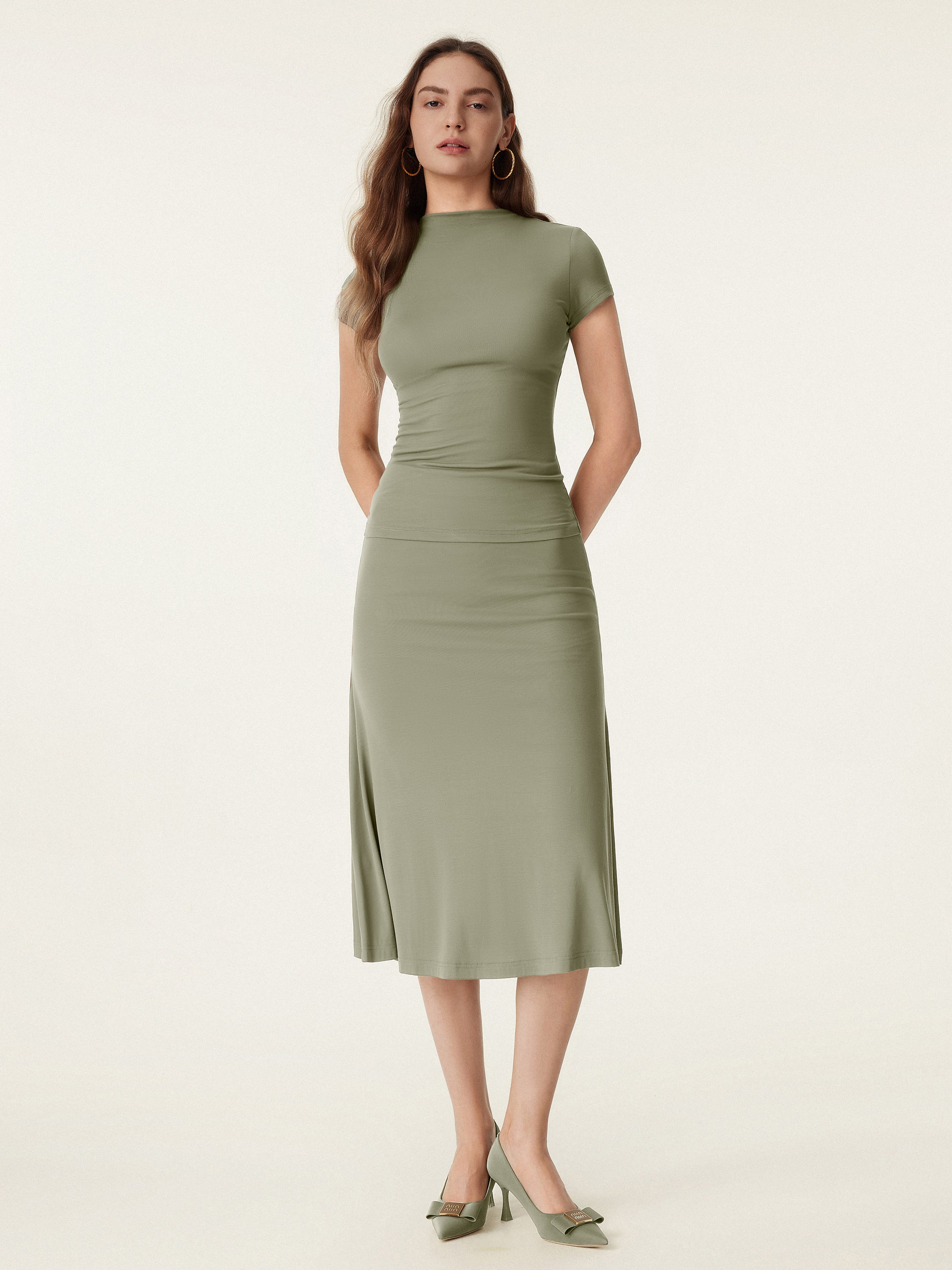 Mockneck Short Sleeve New Airy Brami