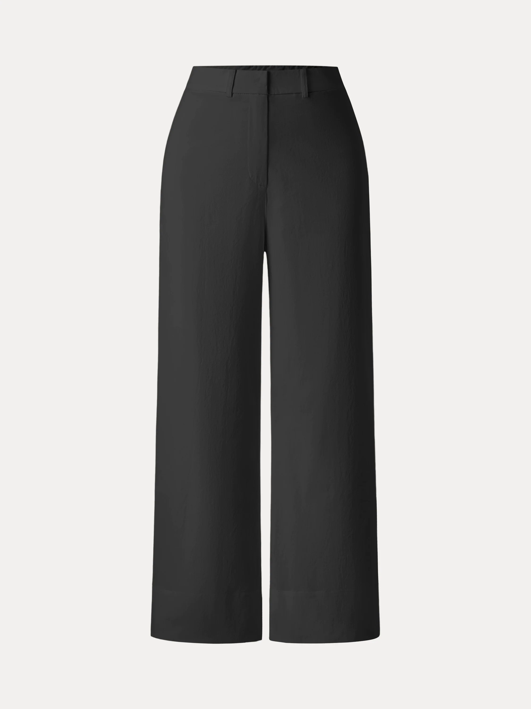 Non-sheer No-side-seam Wide Leg Trouser