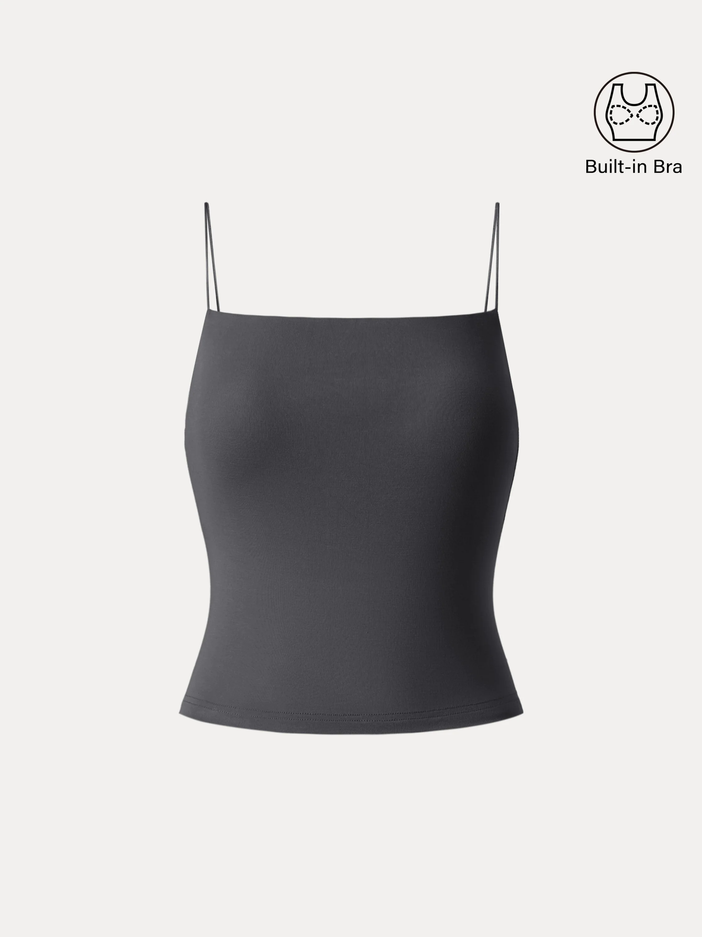 Essential Spaghetti Strap Cropped New Airy Brami