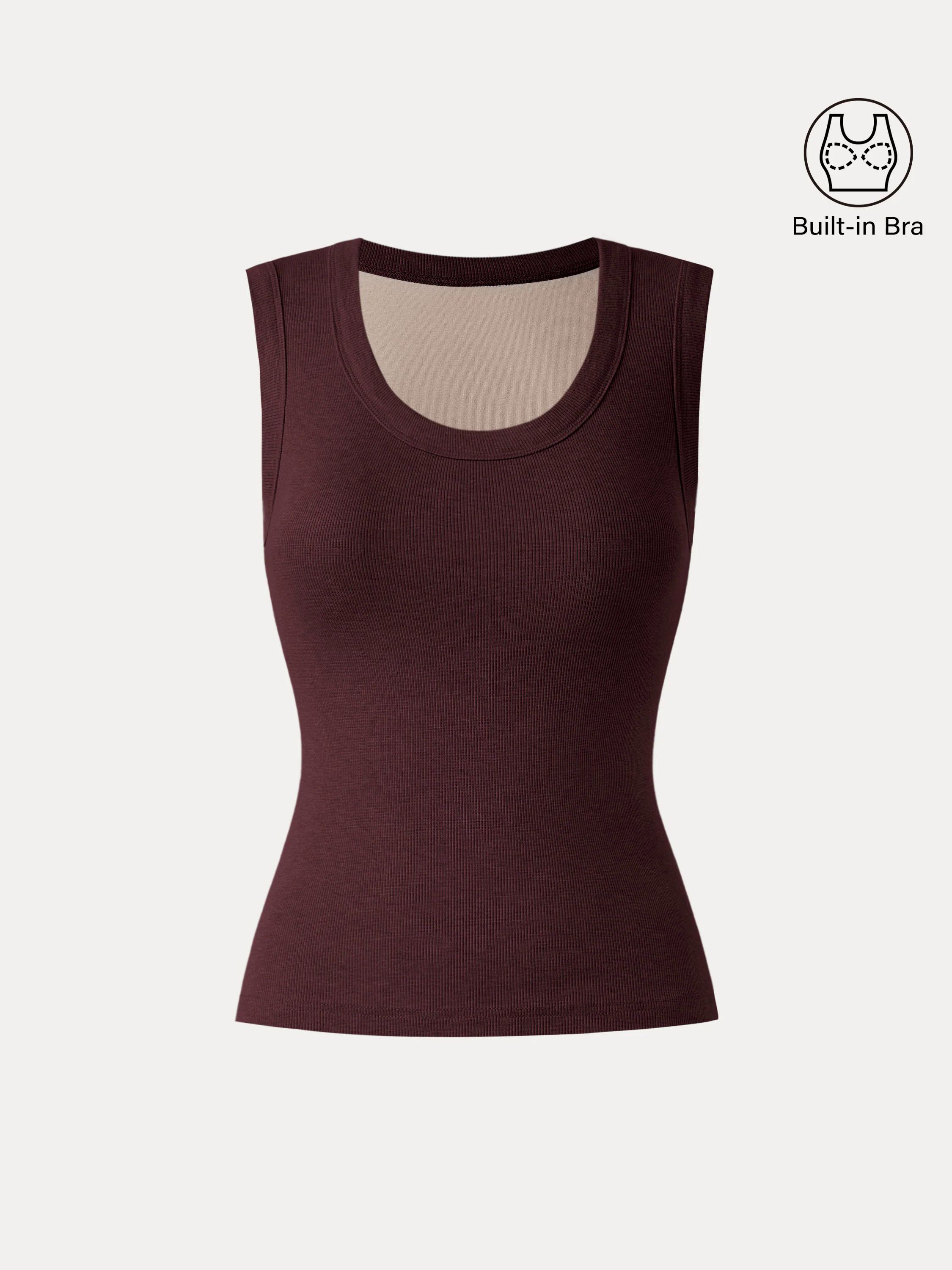 Stretch Cotton Scoopneck New Airy Brami Tank Stretch Cotton Scoopneck New Airy Brami Tank