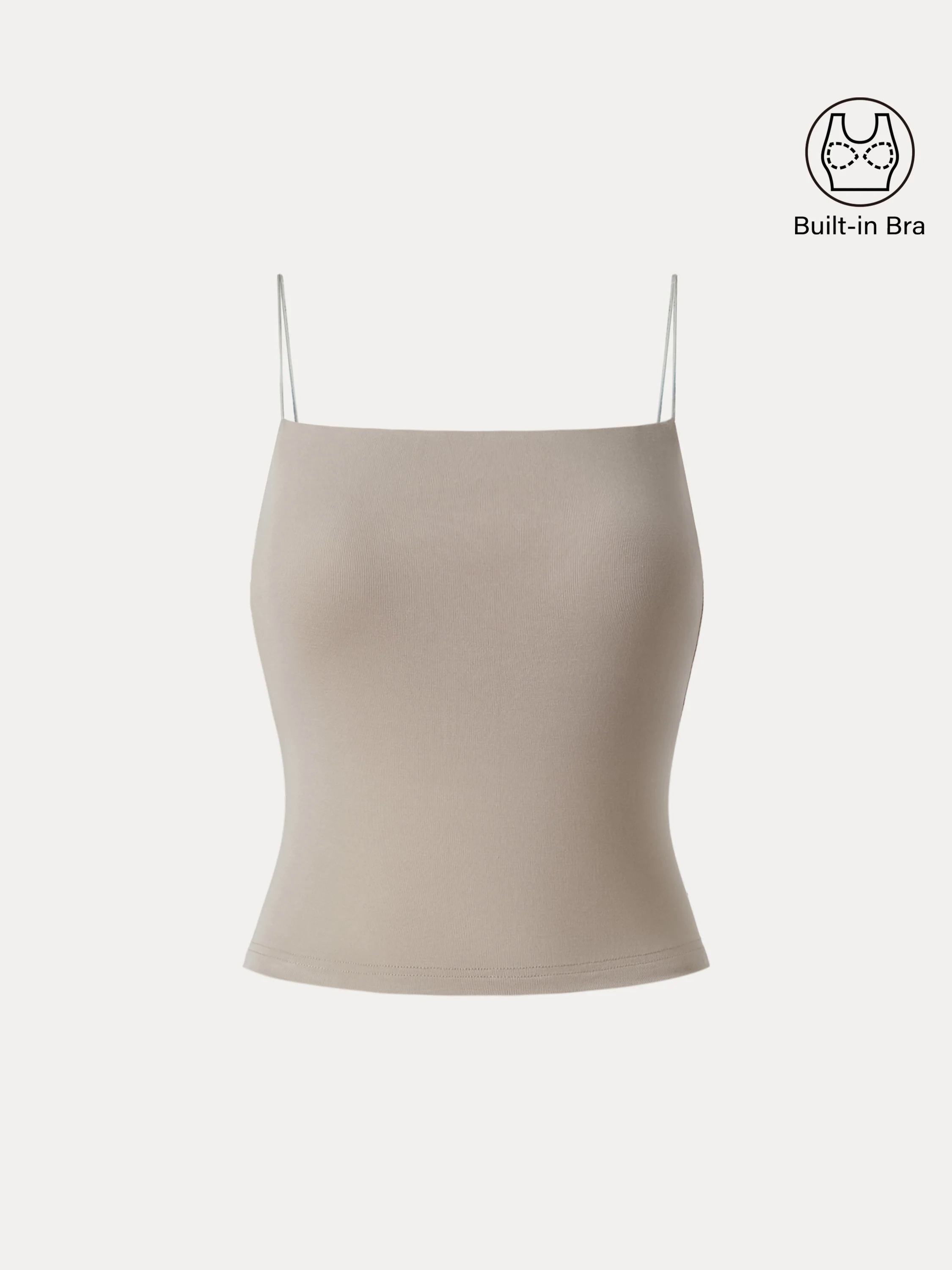 Essential Spaghetti Strap Cropped New Airy Brami