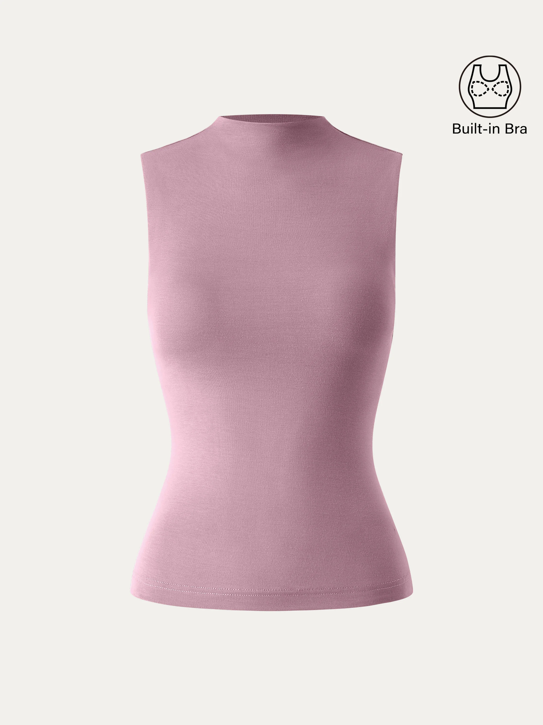 Mockneck New Airy Brami Tank